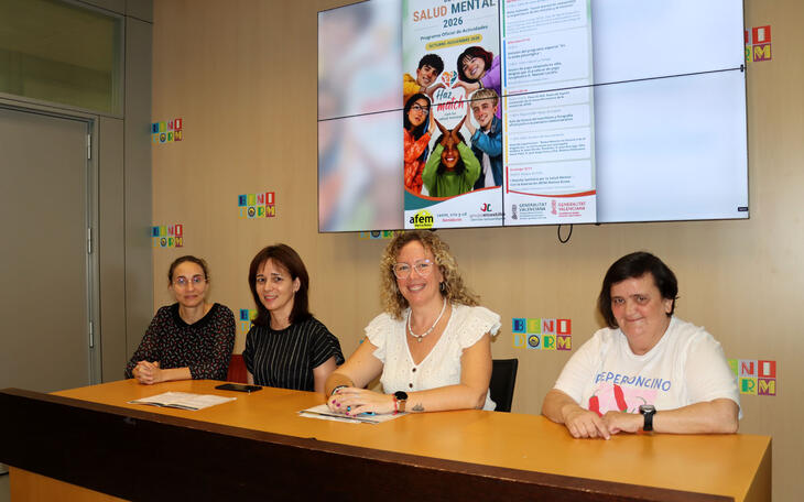 Presentació de la Setmana de la Salut Mental.